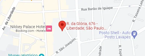 Mapa Clínica e Diagnóstico Leforte Liberdade